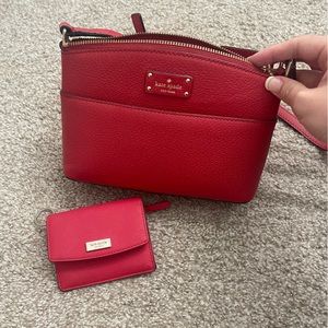 Kate Spade Crossbody and Matching Wallet